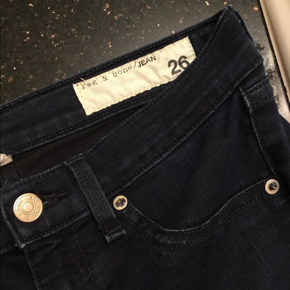 Rag and Bone Jean Leggings (26) Dark Indigo - Picture 7 of 7